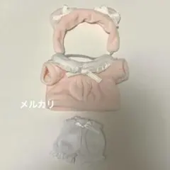 無属性 10cm ぬい服 ぬいぐるみ服 ピンク