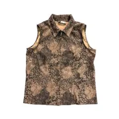 MM6 Maison Margiela レーヨンノースリーブシャツ 36 - メルカリ