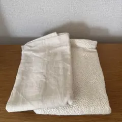 IKEA イケア　ヘドセブ　クッションカバー ナチュラル系2枚セットのサムネイル
