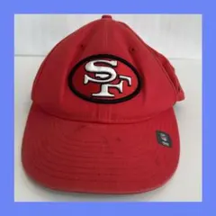 NFL サンフランシスコ・49ers キャップ レッド アメフト 帽子 - メルカリ