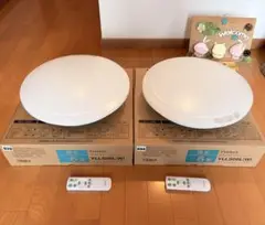 美品 2個セット LEDシーリングライト YLLS06L