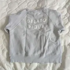 GELATO PIQUE 裏毛プルオーバー トレーナー XXS ブルーグレー