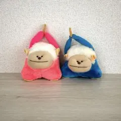 ✳️なにがなんでも　おちないくん　昭和レトロ　さる　ぬいぐるみ‼️✳️ぶら下がり猿動物 ✳️なにがなんでも おちないくん 昭和レトロ さる ぬいぐるみ