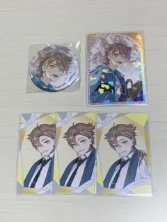 にじさんじ ART OF NIJISANJI 伏見ガク 缶バッジ チェキ カード