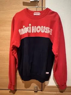 最終値下！美品 90s 当時 希少 MIKI HOUSE スウェット Mサイズのサムネイル