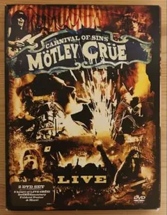 Motley Crue 「Carnival of Sins」海外盤ライヴDVD