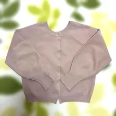 fifth前後2wayカーディガントップス　ピンクベージュ　M カーディガン