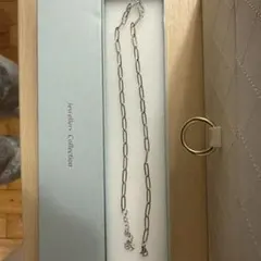 シルバー リンクチェーン ネックレス