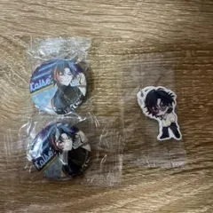 にじさんじ くら寿司 ビッくらポン 魁星 チャーム 缶バッジ