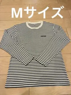 モンベル ボーダー メンズ シャツ Mサイズ
