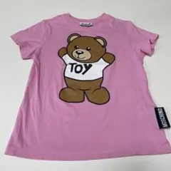 MOSCHINO キッズ Tシャツ ピンク テディベアのサムネイル