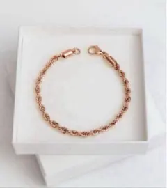 お見逃しなく✌️ピンクゴールド ハワイアンジュエリー ブレスレット 高品質