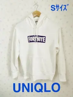 UNIQLO フォートナイト パーカー Sサイズ ホワイト　白