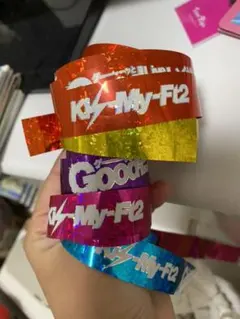 キスマイ銀テープ