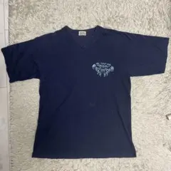 00s BWR ブルドッグ プリント Tシャツ