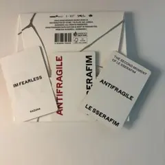 Le Sserafim "ANTIFRAGILE" CD&トレカ