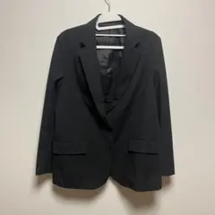 UNIQLO リラックステーラードジャケット ブラック Sサイズ 456074