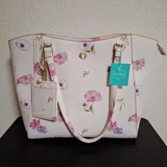 【6/16までの限定出品】新品タグ付 MISCH MASCH花柄A4トートバッグのサムネイル
