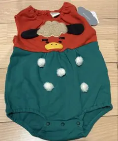 futafuta デザイン ロンパース 70cm 新品未使用