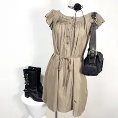 y2k❤️ BURBERRY BLUE LABEL フリル ワンピース