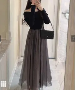 GRL Mサイズ　ロングワンピース