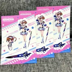 リリカルなのは　高町なのは　ステッカーシート　3枚　ロフト　スピードくじ