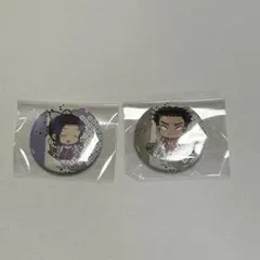 鬼滅の刃　缶バッジ　胡蝶しのぶ　悲鳴嶼行冥