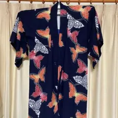 蝶々柄浴衣