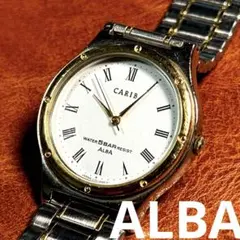A191 希少 稼動品 SEIKO ALBA CARIB 80年代ヴィンテージ