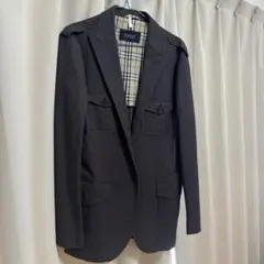 BURBERRY ダークグレー ブレザー