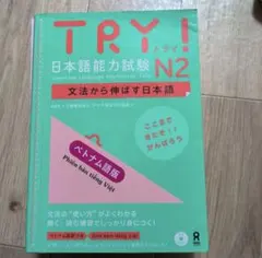 TRY! 日本語能力試験 N2 文法から伸ばす日本語（ベトナム語版）CD付き