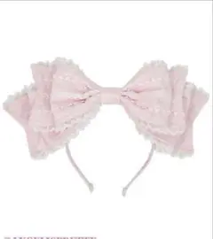 ミルフィーユカチューシャ ピンク Angelic Prettyのサムネイル