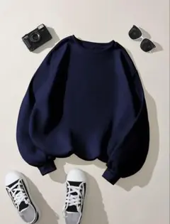 新品 裏起毛トレーナー L