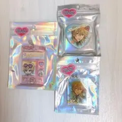 あんスタ 羽風薫 ギラデコ ハート缶バッジ フォトチャーム タイルチャーム