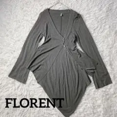 FLORENT フローレント Vネックカーディガン グレーのサムネイル