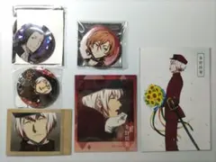 文スト 条野 中原 森 缶バッジ ポスカ ぱしゃこれ 他 セット