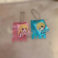 推しの子　極楽湯　キーチェーン　ルビー　アクア　セット