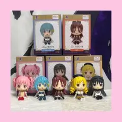 ♡24. 【最安値】魔法少女まどか☆マギカ ぺたっとおすわり 5種 コンプリート