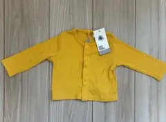 新品　プチバトー　カーディガン　ベビー 新生児　6m