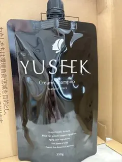 YUSEEK Cream Shampoo Natural Black 350gのサムネイル