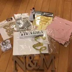 ケーキトッパー 人形 ウエディング ウエルカムスペースまとめ売り