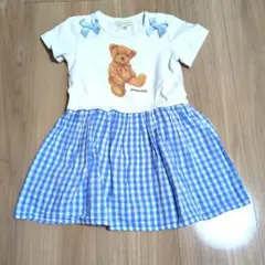 パンパンチュチュ ワンピース サイズ90 ベアのサムネイル