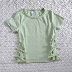 ZARA 122 短丈トップス　ミニ丈トップスのサムネイル