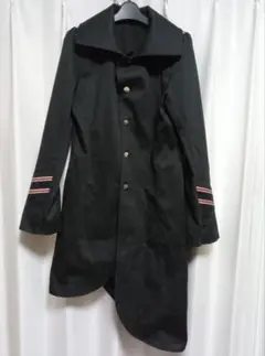 BLACK PEACE NOW BPN ブラックピースナウ アシンメトリーコート - メルカリ