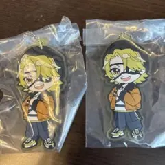 匿名配送　一番くじ　カラフルピーチ　たっつん　ラバーチャーム　2個セット