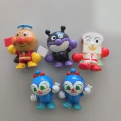 バスボール　アンパンマンキャラクター 5体セット