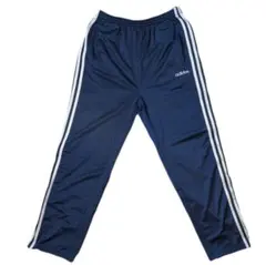 adidas】サイドスナップ トラックパンツ ネイビー 3ストライプス