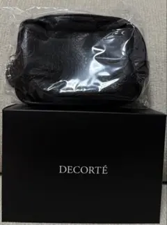 新品未開封 コスメデコルテ DECORTÉ 2026年ノベルティポーチ ブラック