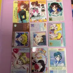 当時物　セーラームーン　カードダス　バンダイ　アマダ　9枚セット