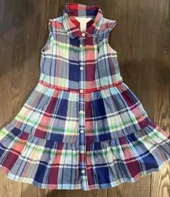 Ralph Lauren チェック柄 ワンピース 2T